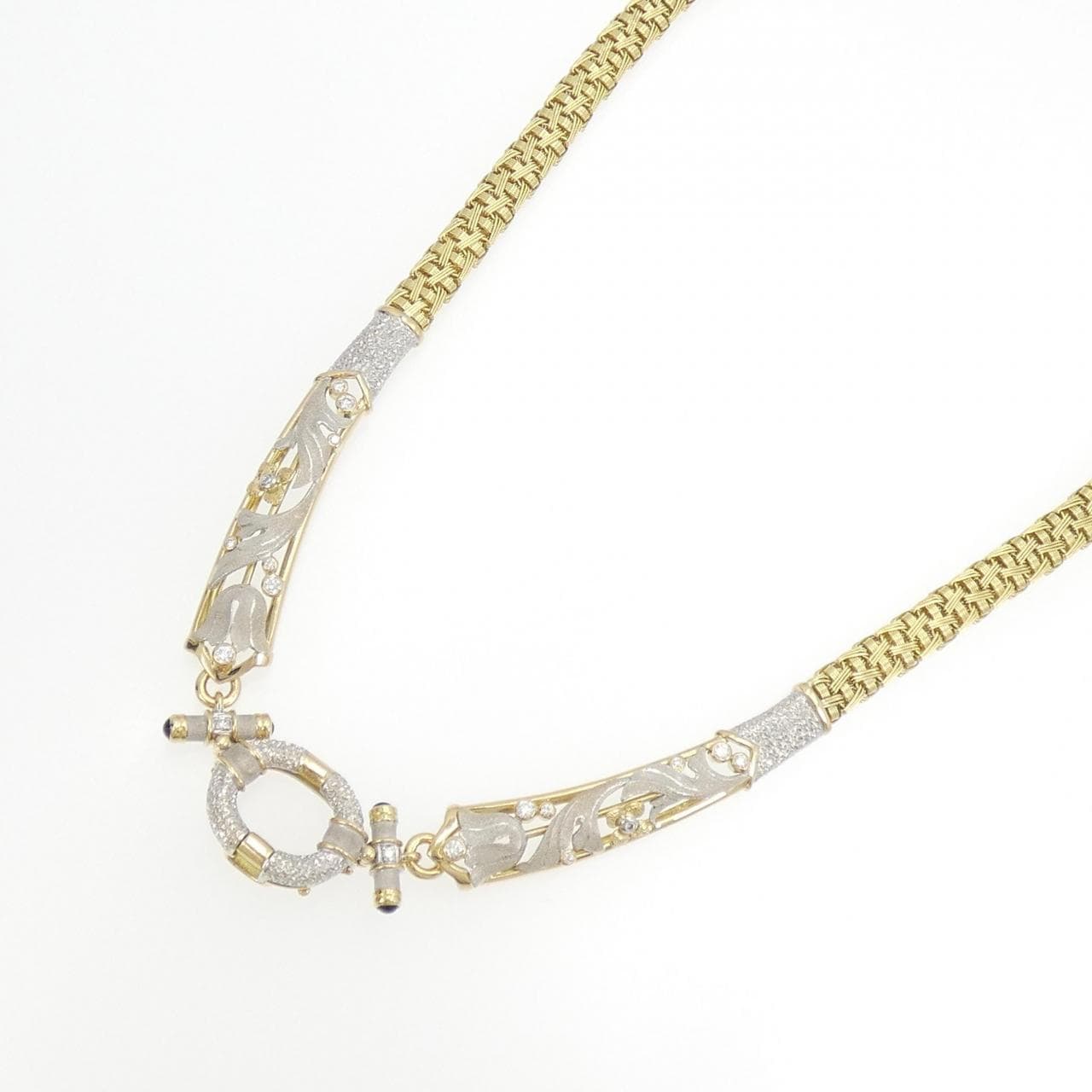 Ishikawa Nobuko Sapphire Necklace 0.57CT