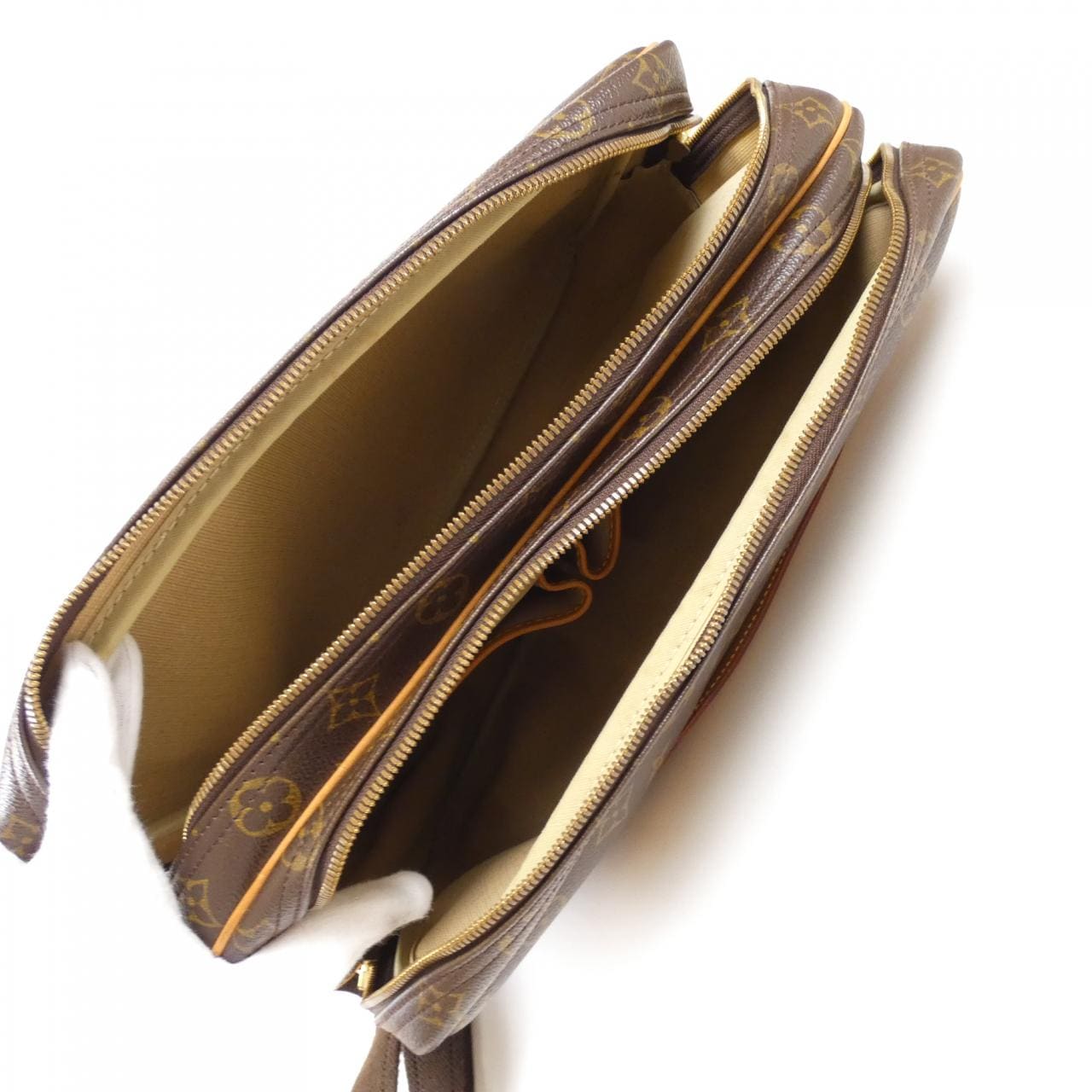 LOUIS VUITTON Monogram Reporter 37 公分 M45252 單肩包