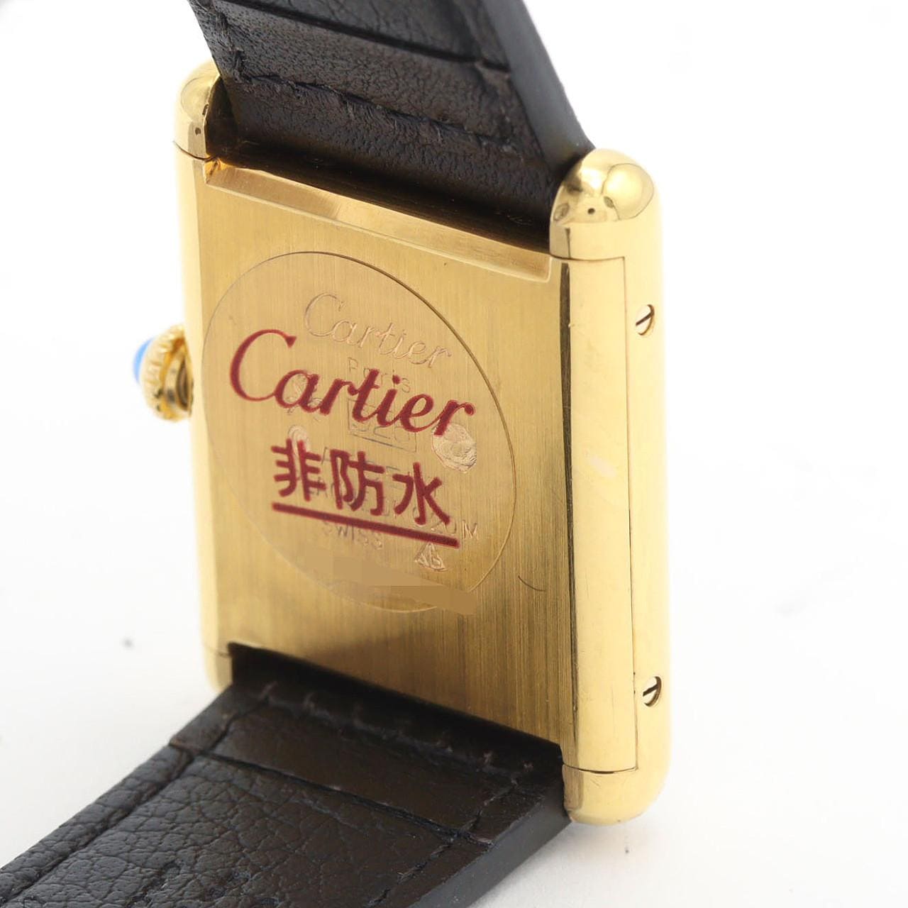 【ノーメンテナンス還元価格】カルティエ マストタンクLM GP 81974213 GP 手巻