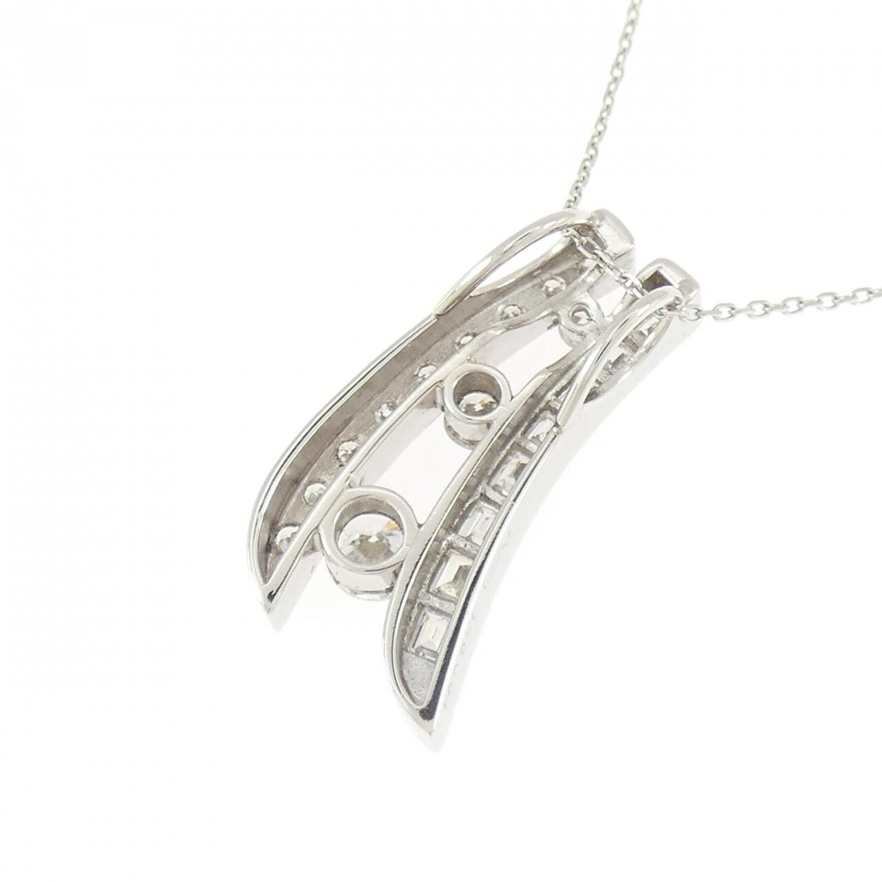 PT900/PT850 ダイヤモンド ネックレス 0.46CT