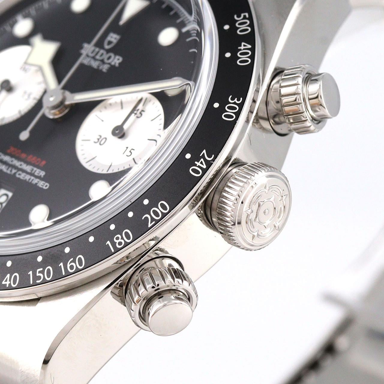 チューダー/チュードル ブラックベイクロノ M79360N-0001 SS 自動巻