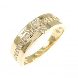 K18YG ダイヤモンド リング 0.17CT