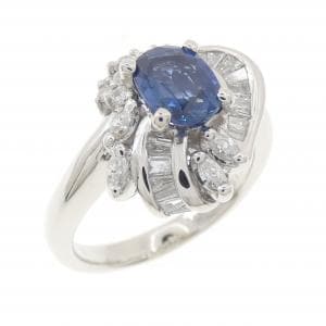 PT900 サファイヤ リング 1.13CT