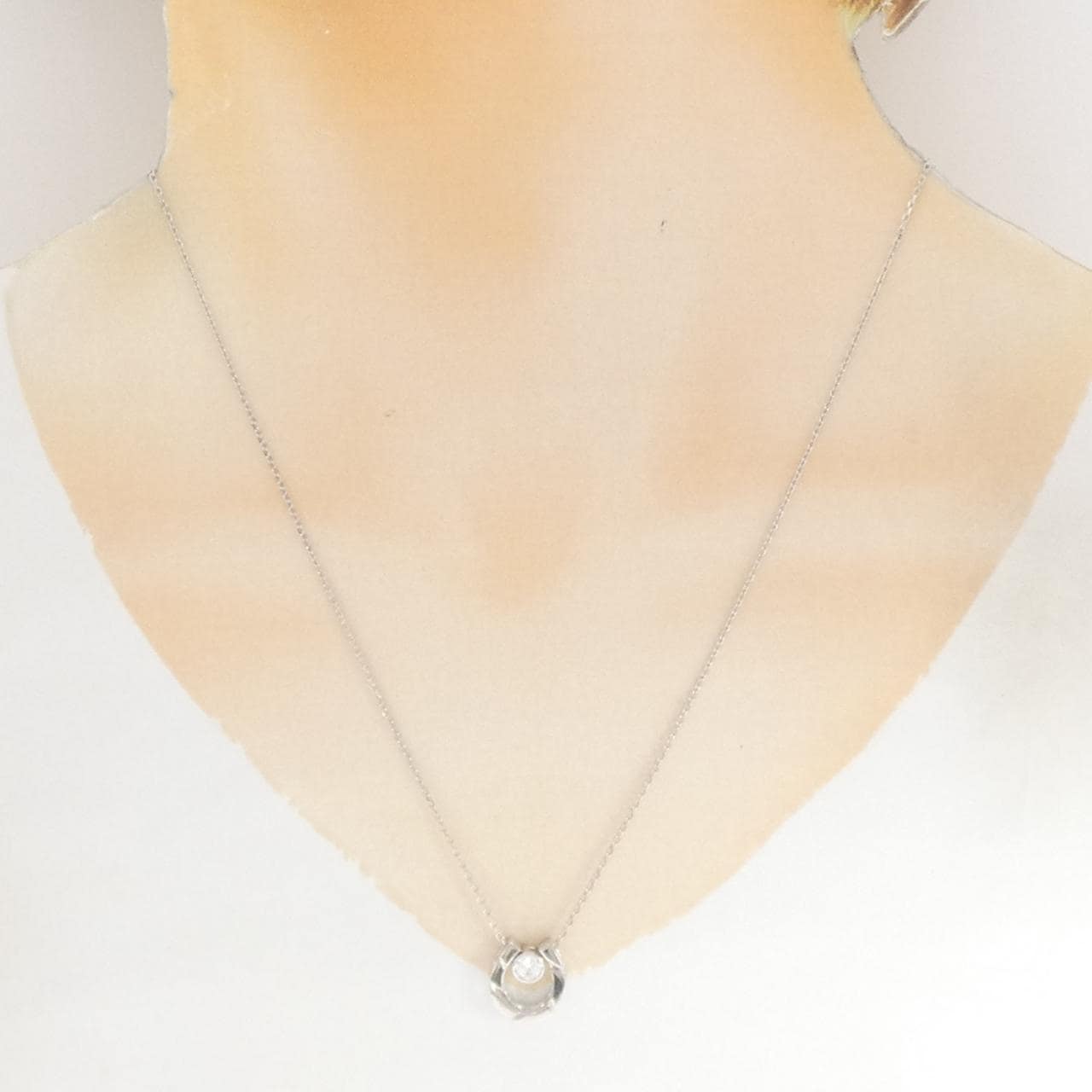 モニッケンダム ダイヤモンド ネックレス 0.22CT