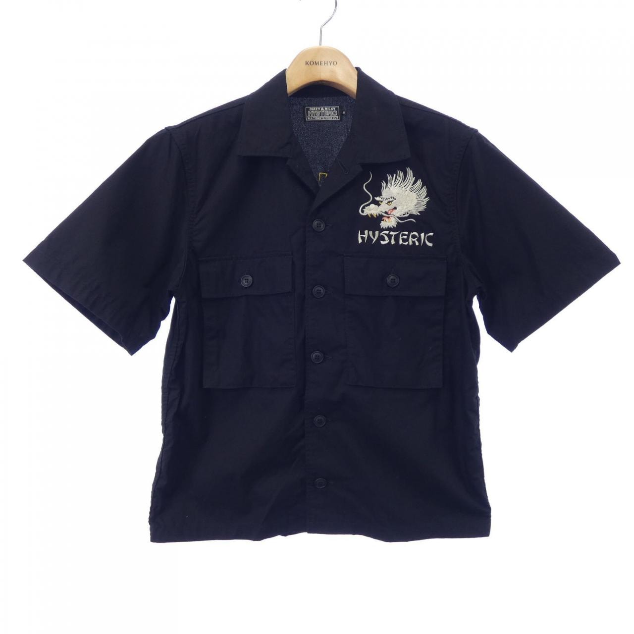 ヒステリックグラマー HYSTERIC GLAMOUR 02251AH04 S／Sシャツ