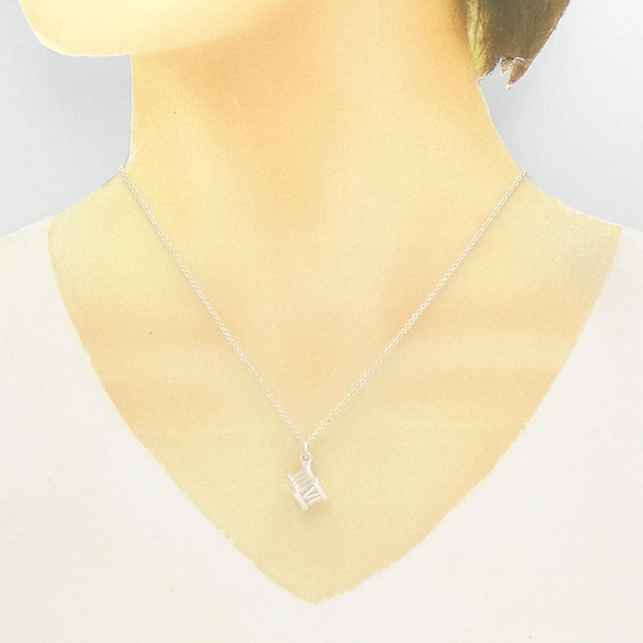 TIFFANY atlas cube necklace