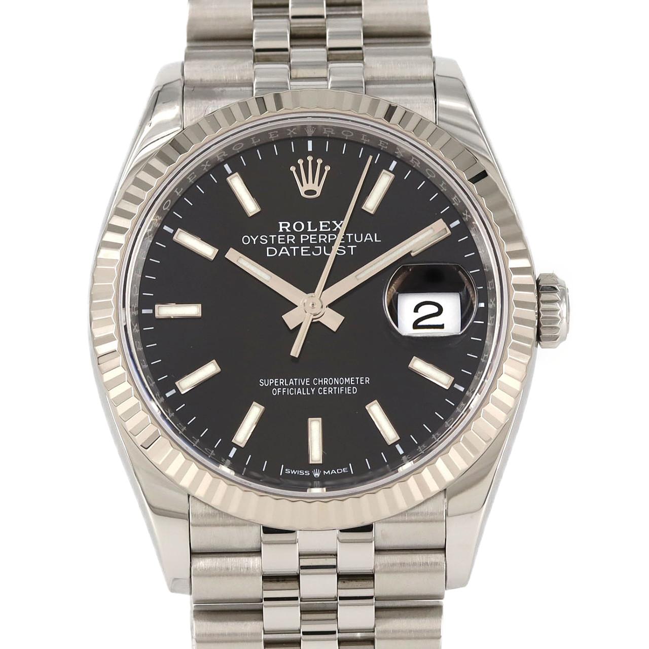 ロレックス デイトジャスト 126234 SSxWG 自動巻 ランダム番