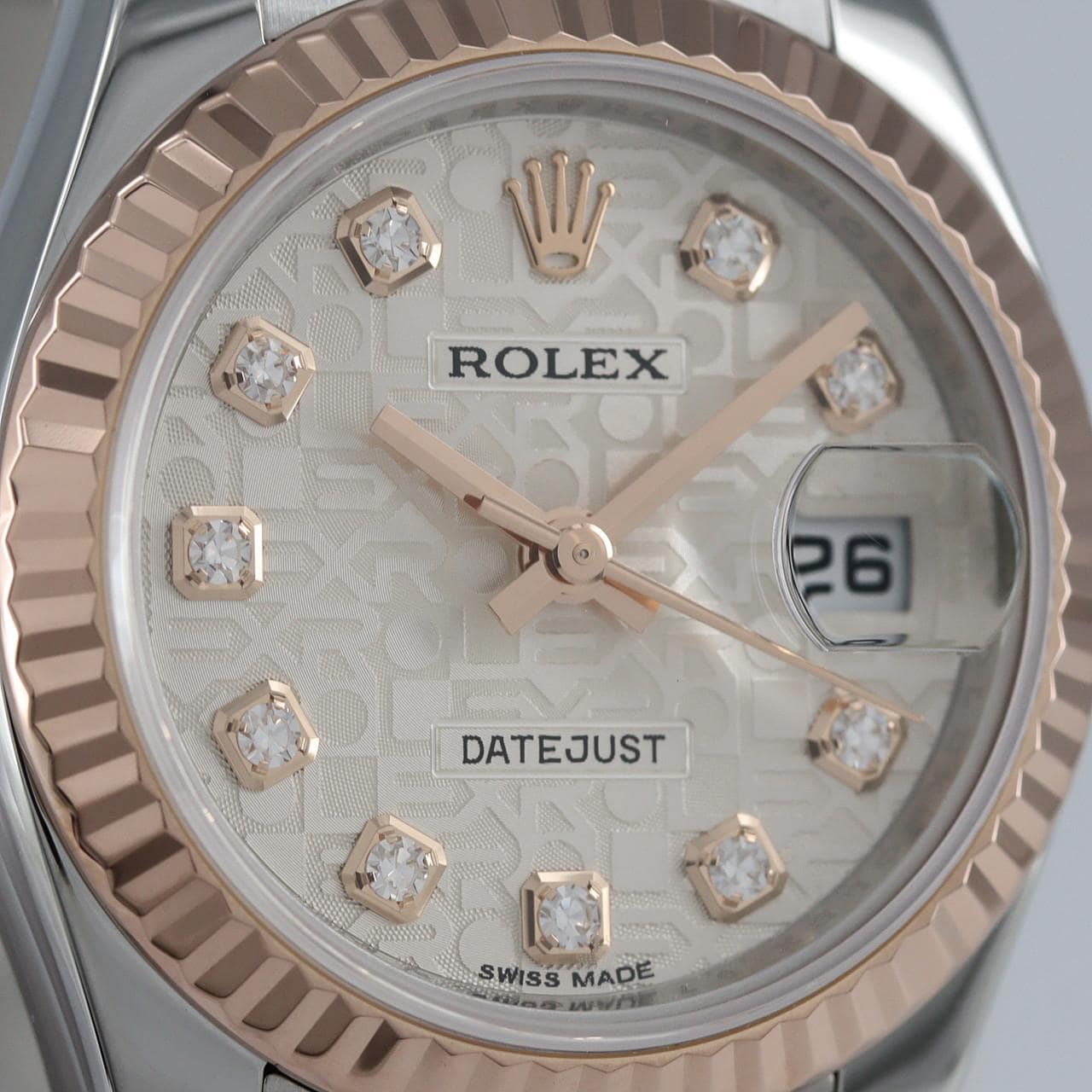 ロレックス デイトジャスト 179171G SSxPG 自動巻 ランダム番