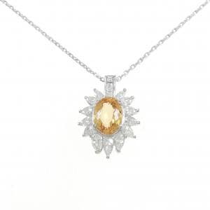 ミキモト インペリアルトパーズ ネックレス 2.73CT