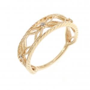 アガット ダイヤモンド リング 0.01CT