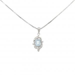 PT900/PT850 アクアマリン ネックレス 0.537CT