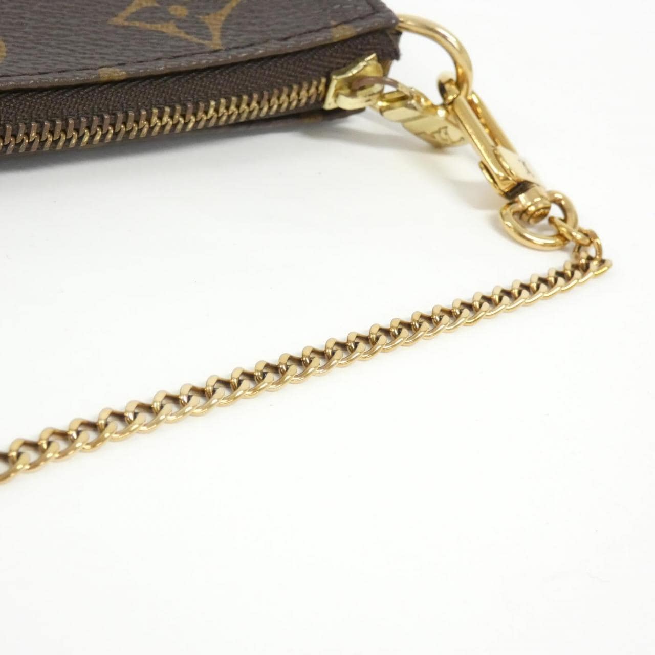 LOUIS VUITTON Monogram Mini Pochette Accessory M62087 Accessory Pouch