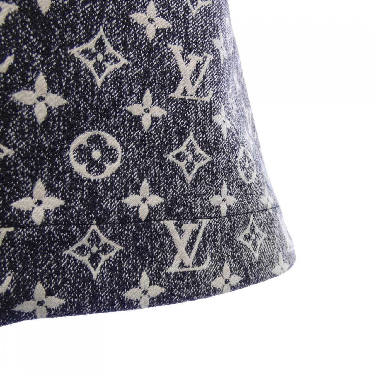 ルイヴィトン LOUIS VUITTON モノグラムデニムボタンタブスカート FOSK25KJ2 スカート