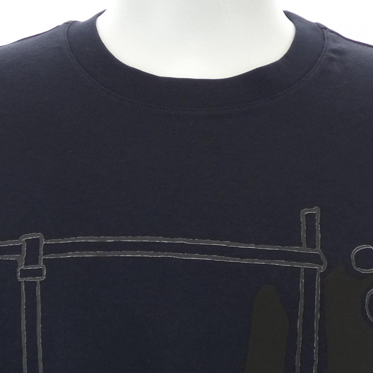 エルメス HERMES アルネ アン グアッシュ3D HARNAIS EN GOUACHE 3D 467930HA Tシャツ