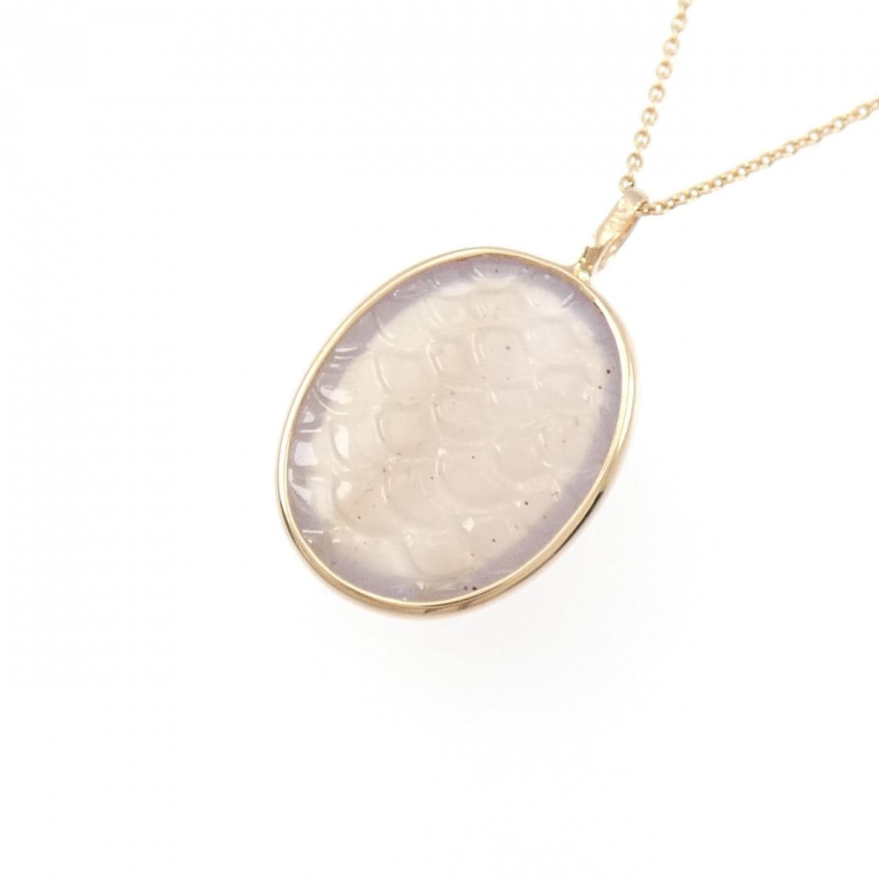 K18PG メノウ ネックレス