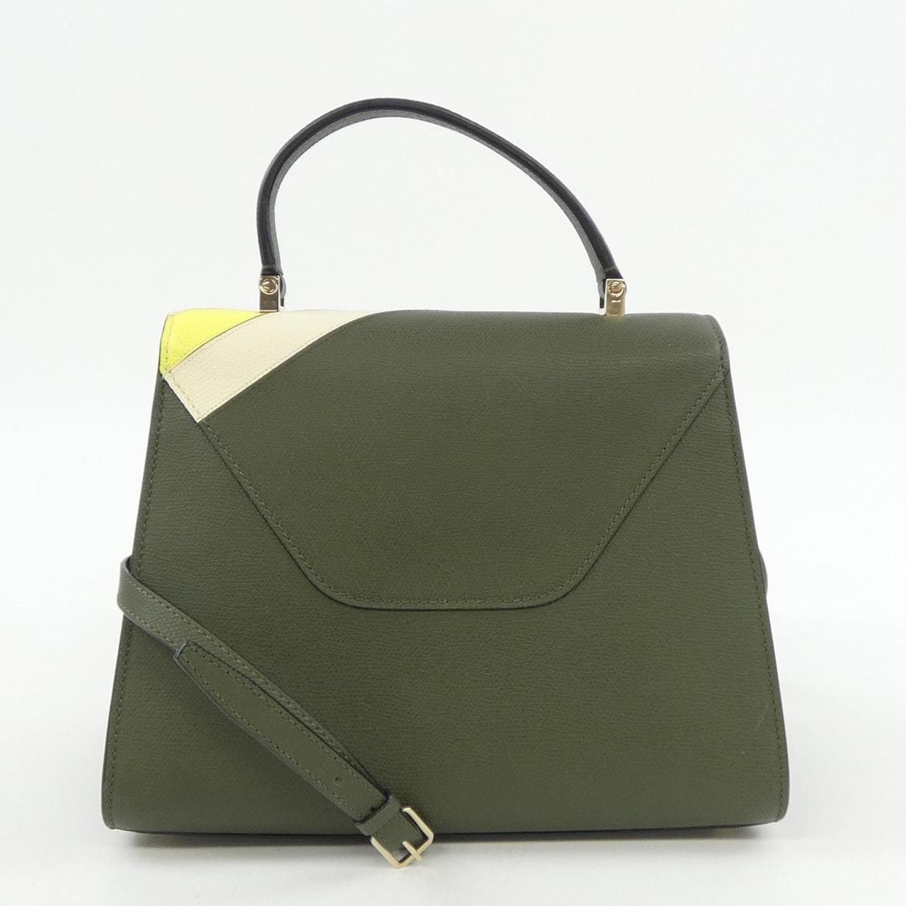 ヴァレクストラ VALEXTRA イジィデ ISIDE インターシャ ストライプ BAG