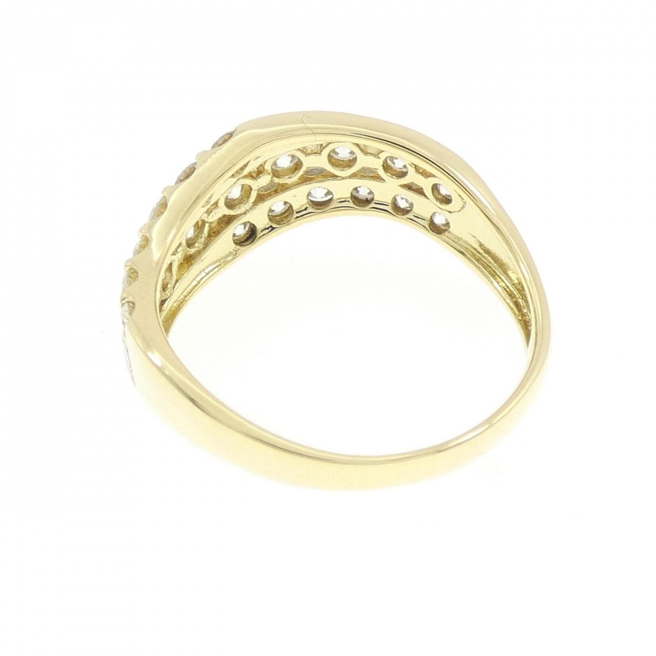 K18YG ダイヤモンド リング 1.00CT