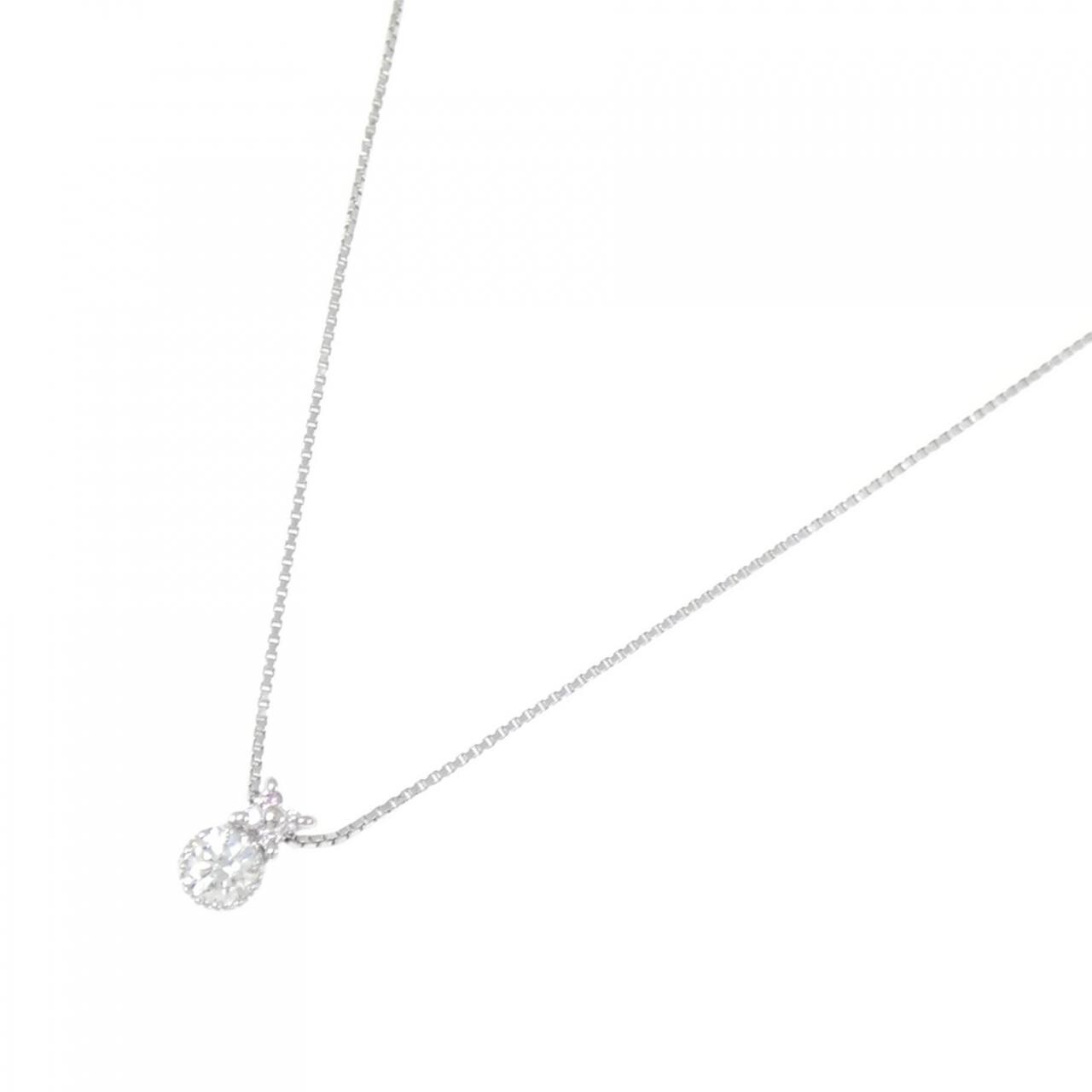 PT900/PT850 ダイヤモンド ネックレス 0.14CT