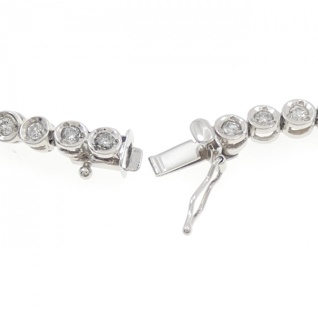 PT900 ダイヤモンド ネックレス