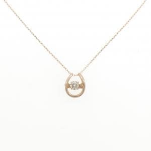 K18PG ダイヤモンド ネックレス 0.10CT