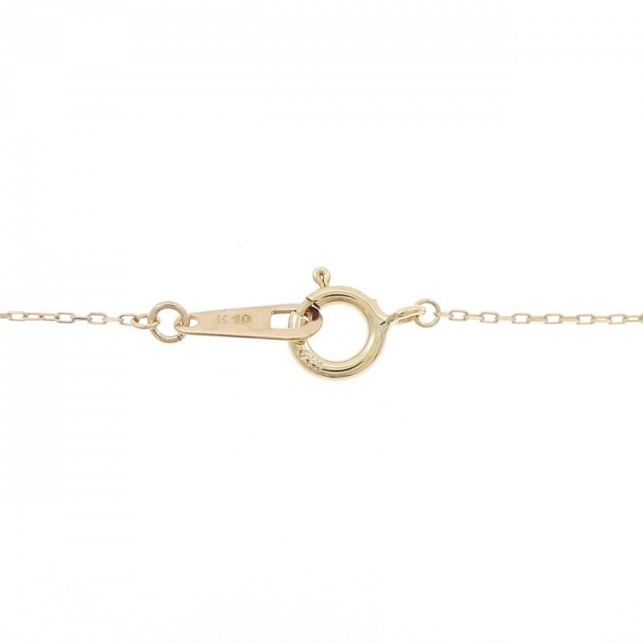 K10YG ルビー ネックレス 0.17CT