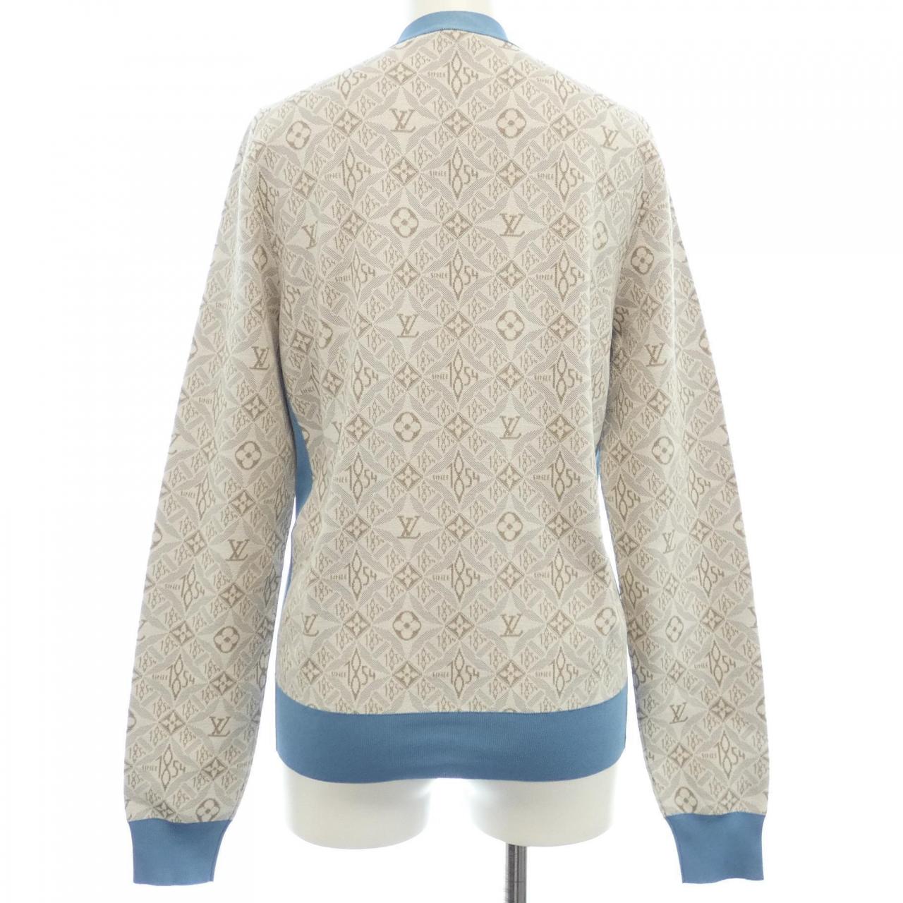 ルイヴィトン LOUIS VUITTON SINCE1854 コントラストトリム FMKC89LW2 カーディガン
