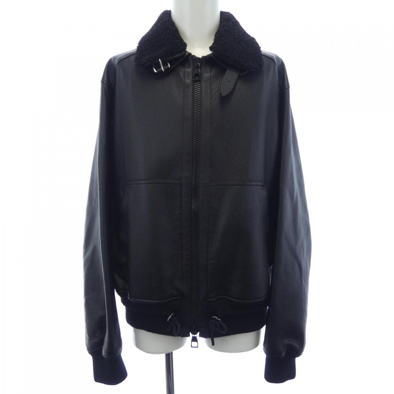 ルイヴィトン LOUIS VUITTON LVSEレザーアンビエイター HJL45WYBJ レザージャケット