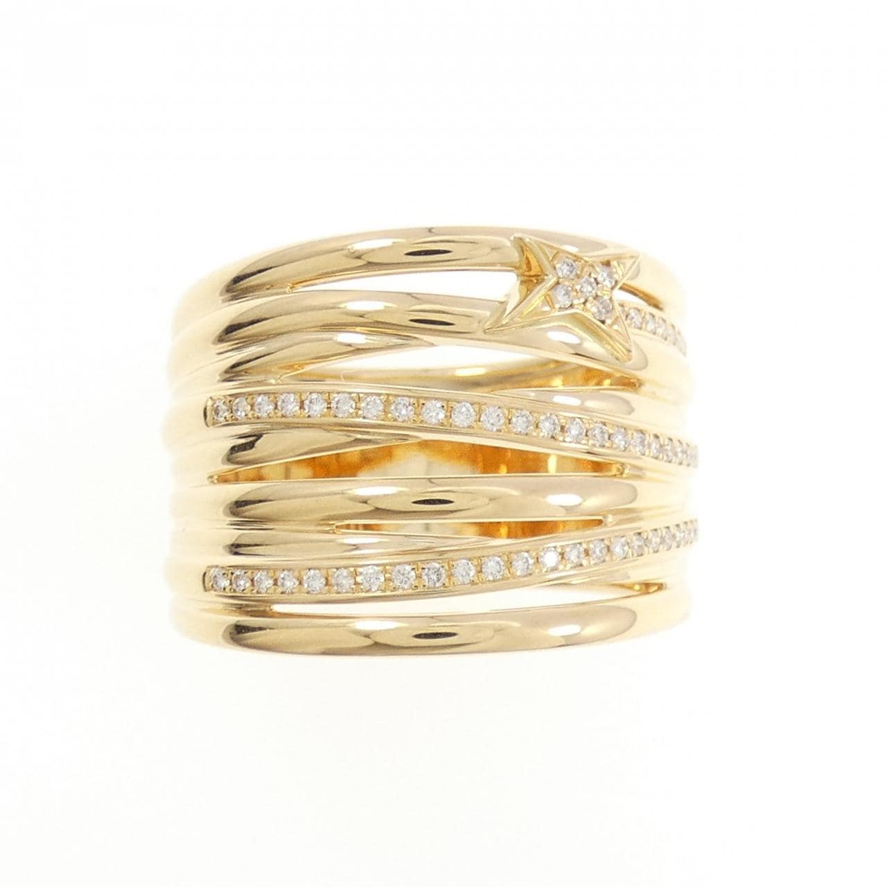 モーブッサン キフ＆ゴールド･キス リング