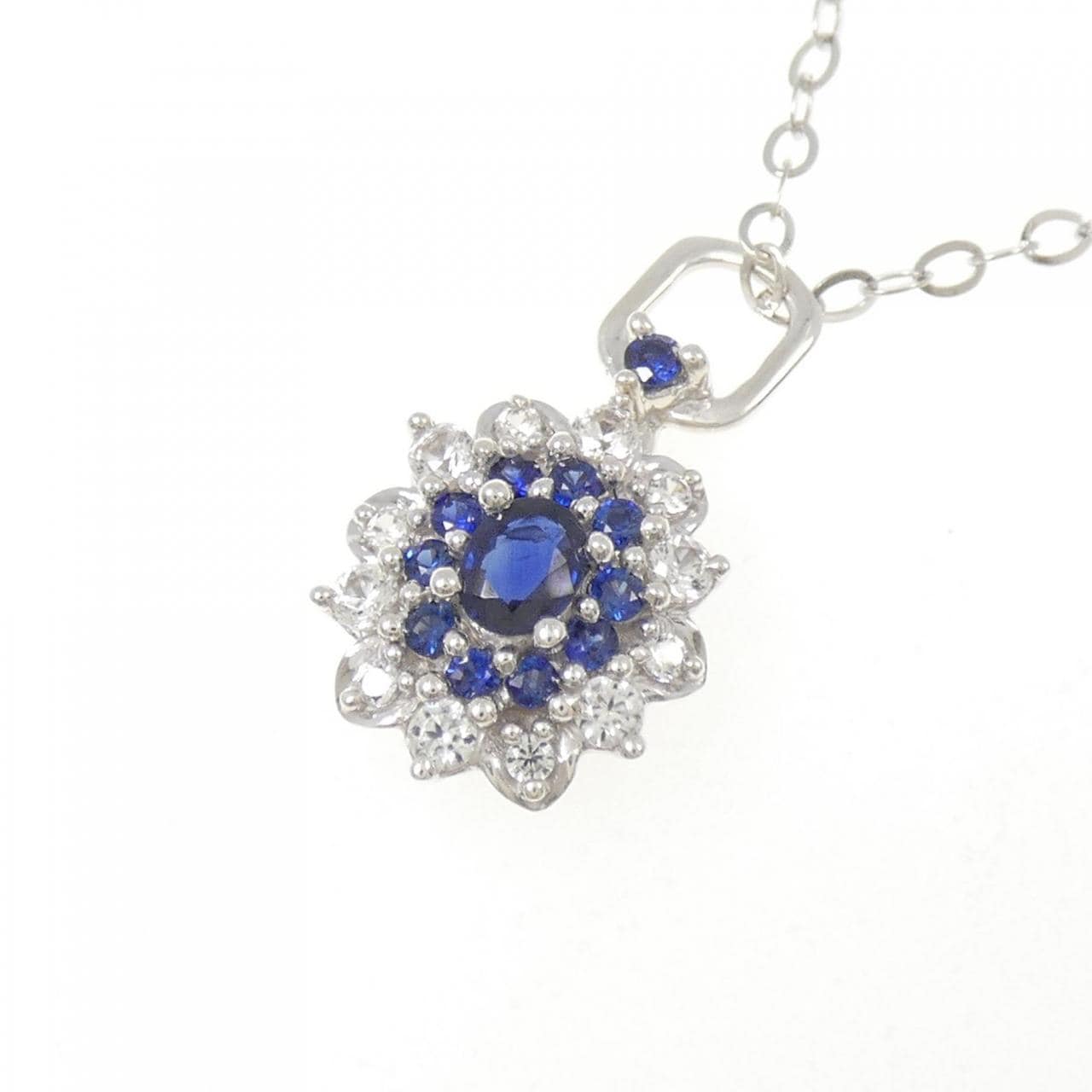 ジーエスティービー サファイヤ ネックレス 0.35CT
