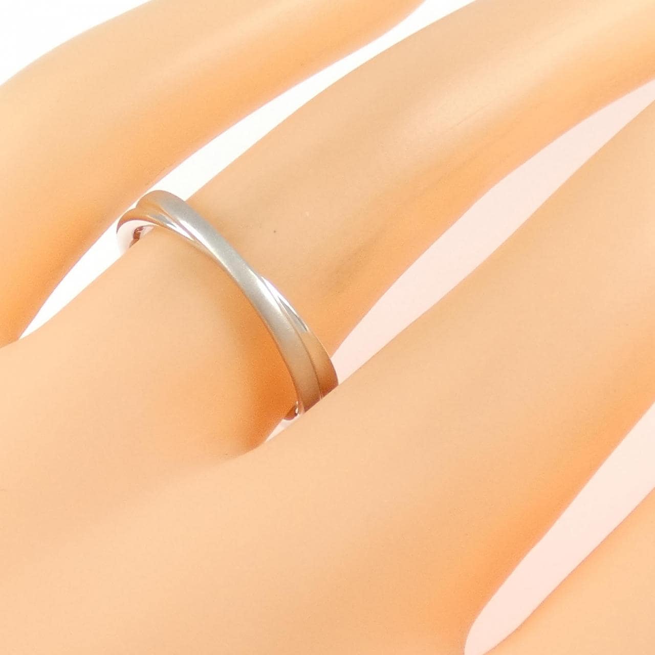 4゜C K10WG リング