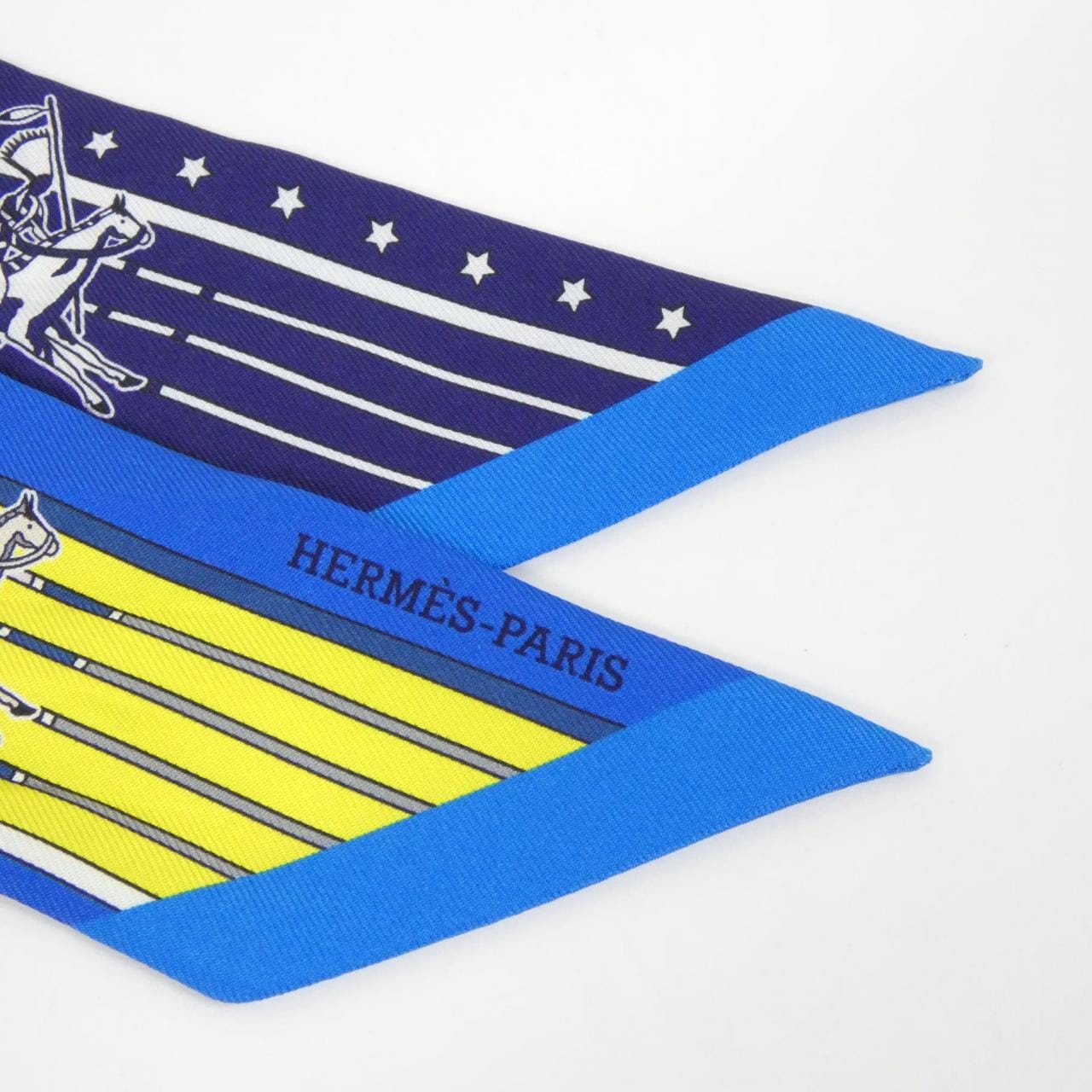 エルメス PANI LA SHAR PAWNEE ツイリー 063587S スカーフ