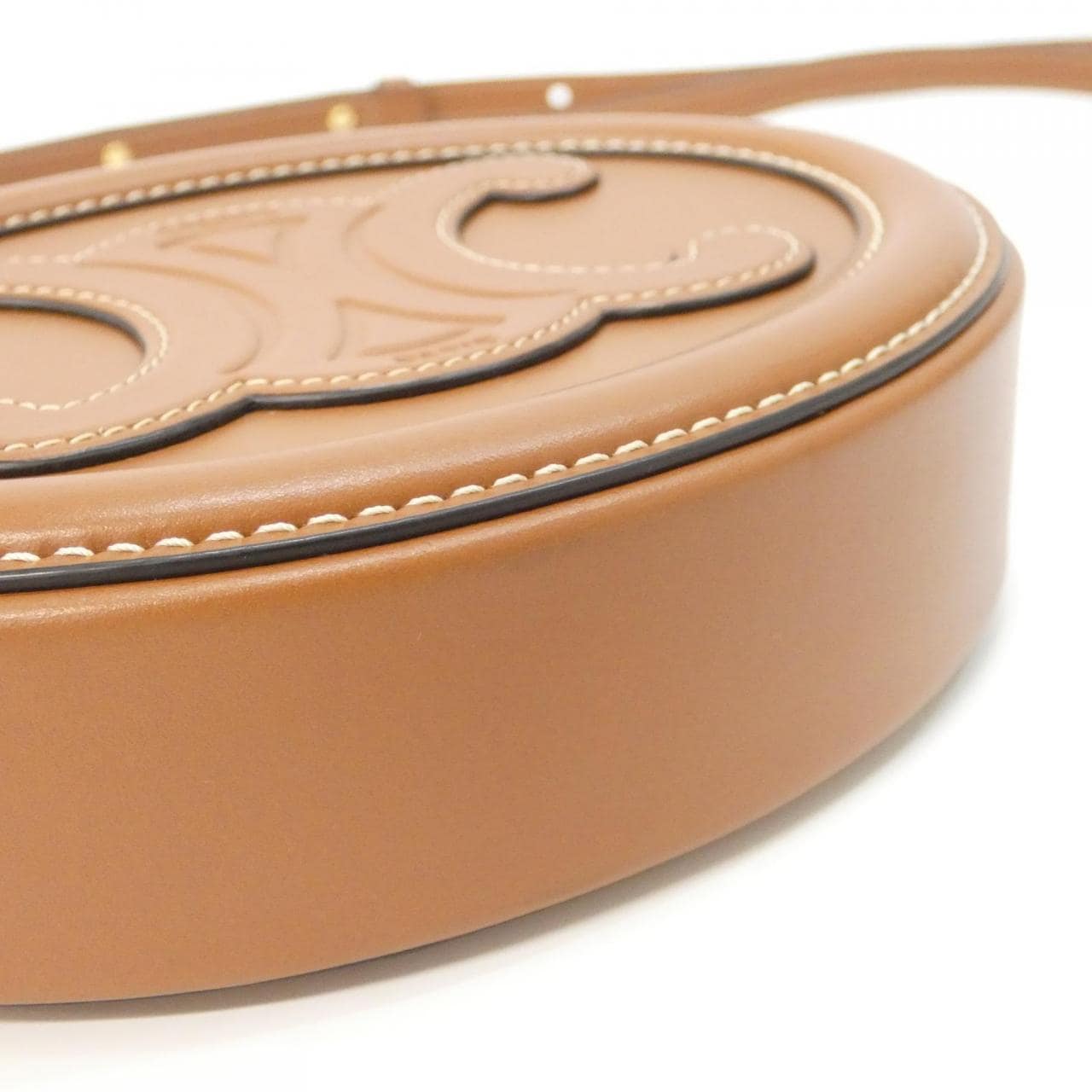 セリーヌ クロス ボディ オーバル パース 10I703DPQ ショルダーバッグ