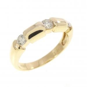 K18YG ダイヤモンド リング 0.30CT