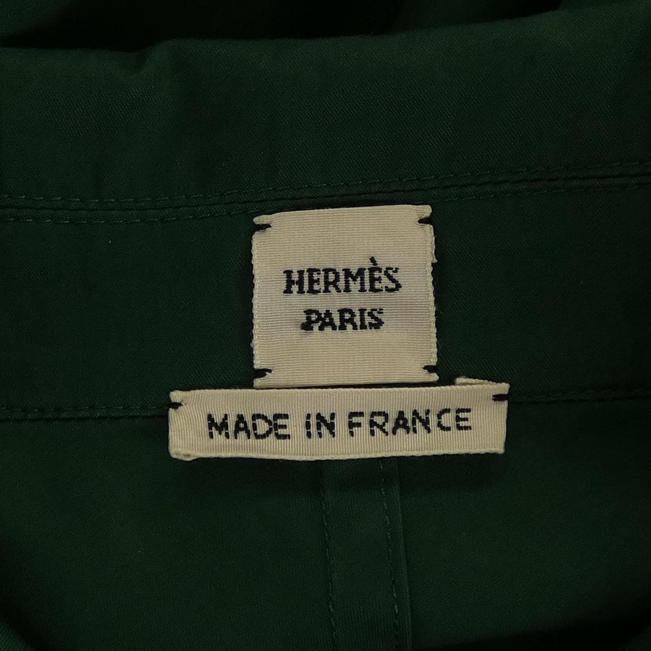 エルメス HERMES クルードセル シャツドレス 5E0573DV ワンピース