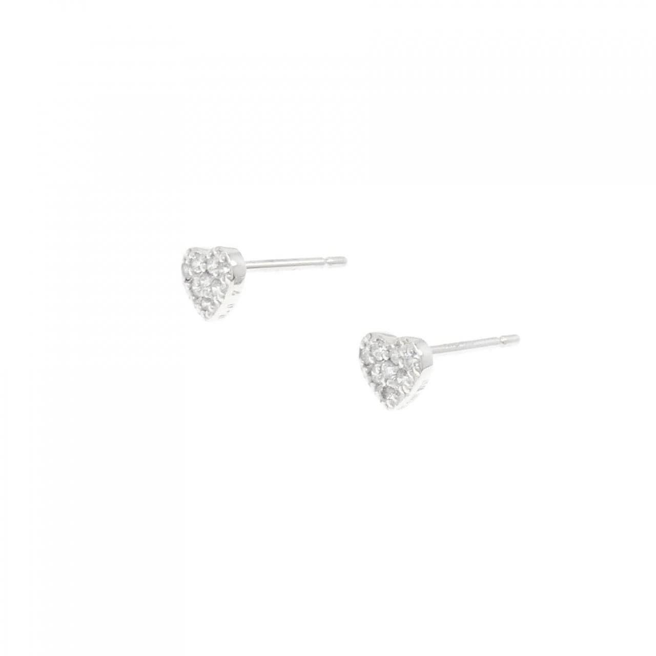 PONTE VECCHIO heart Diamond earrings 0.14CT