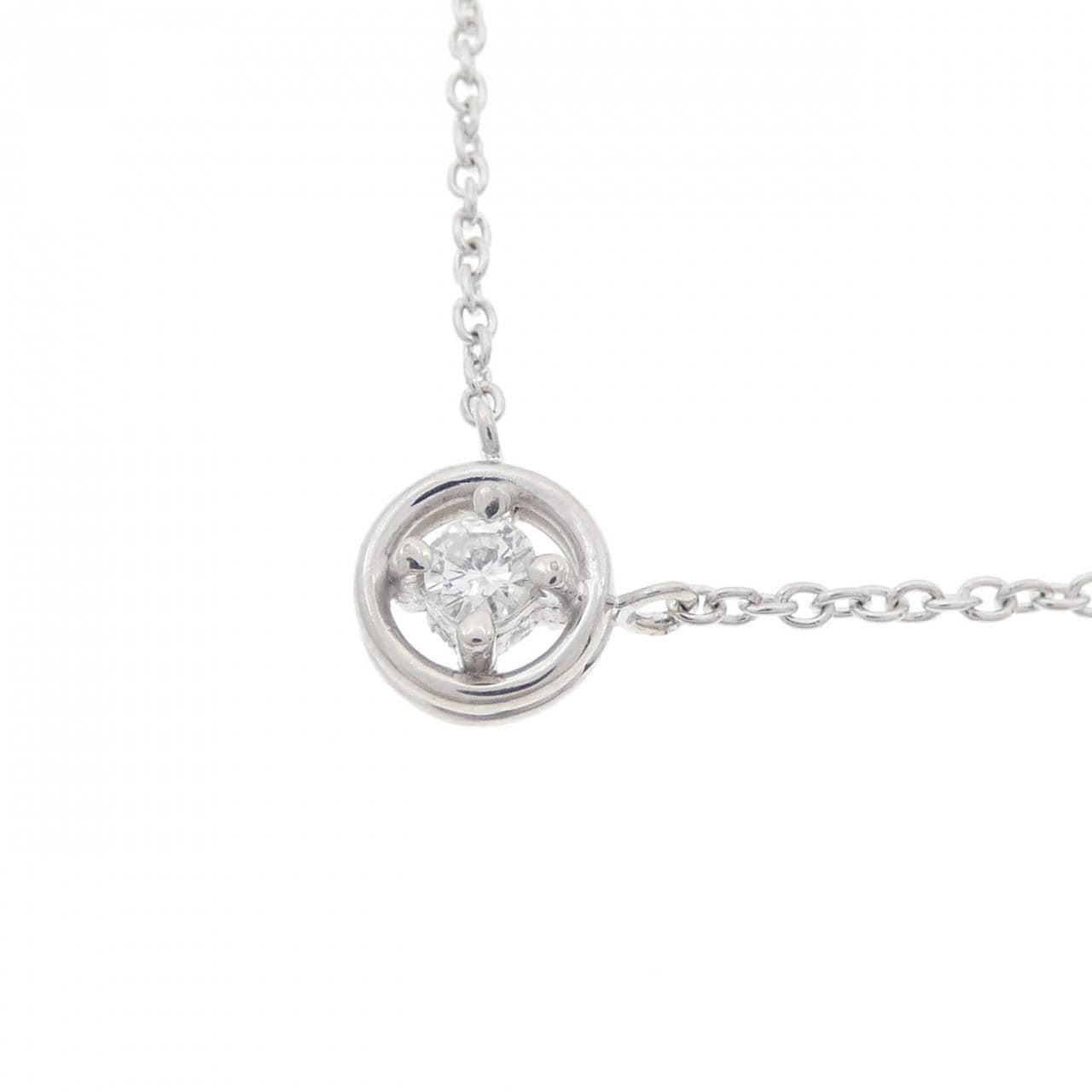 PT ダイヤモンド ネックレス 0.12CT