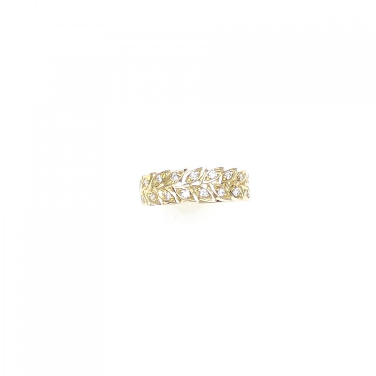 K18YG ダイヤモンド リング 0.15CT