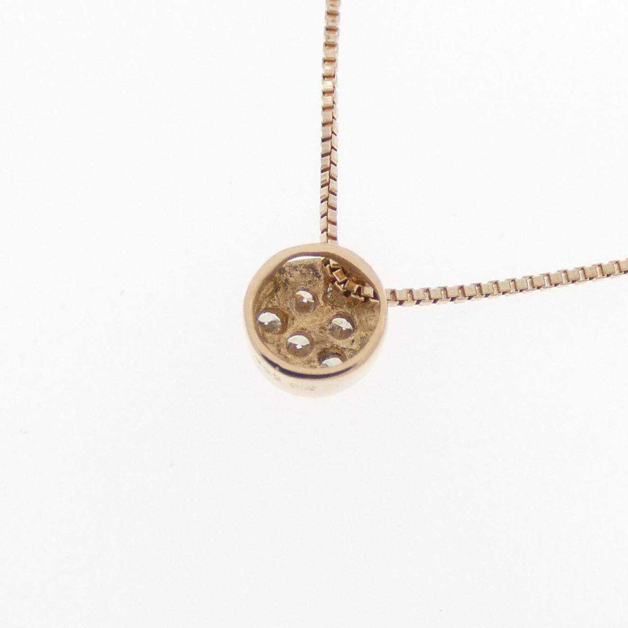 K10PG ダイヤモンド ネックレス 0.05CT