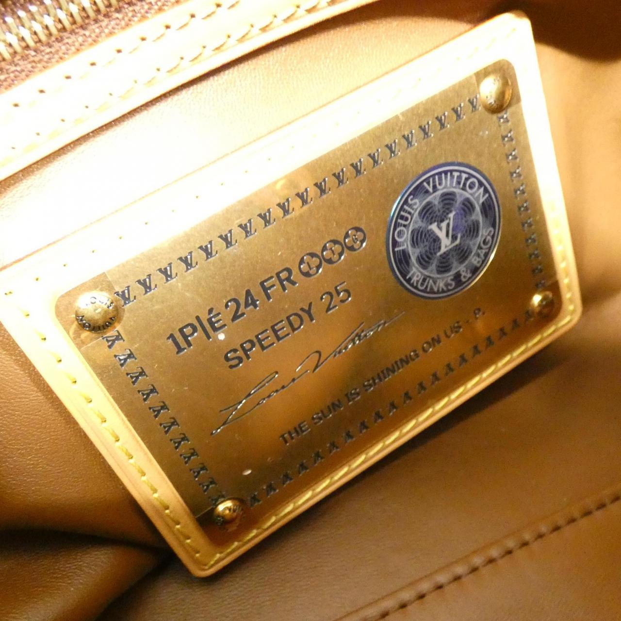 ルイヴィトン モノグラム レザー スピーディ P9 バンドリエール 25cm M24423 ボストンバッグ