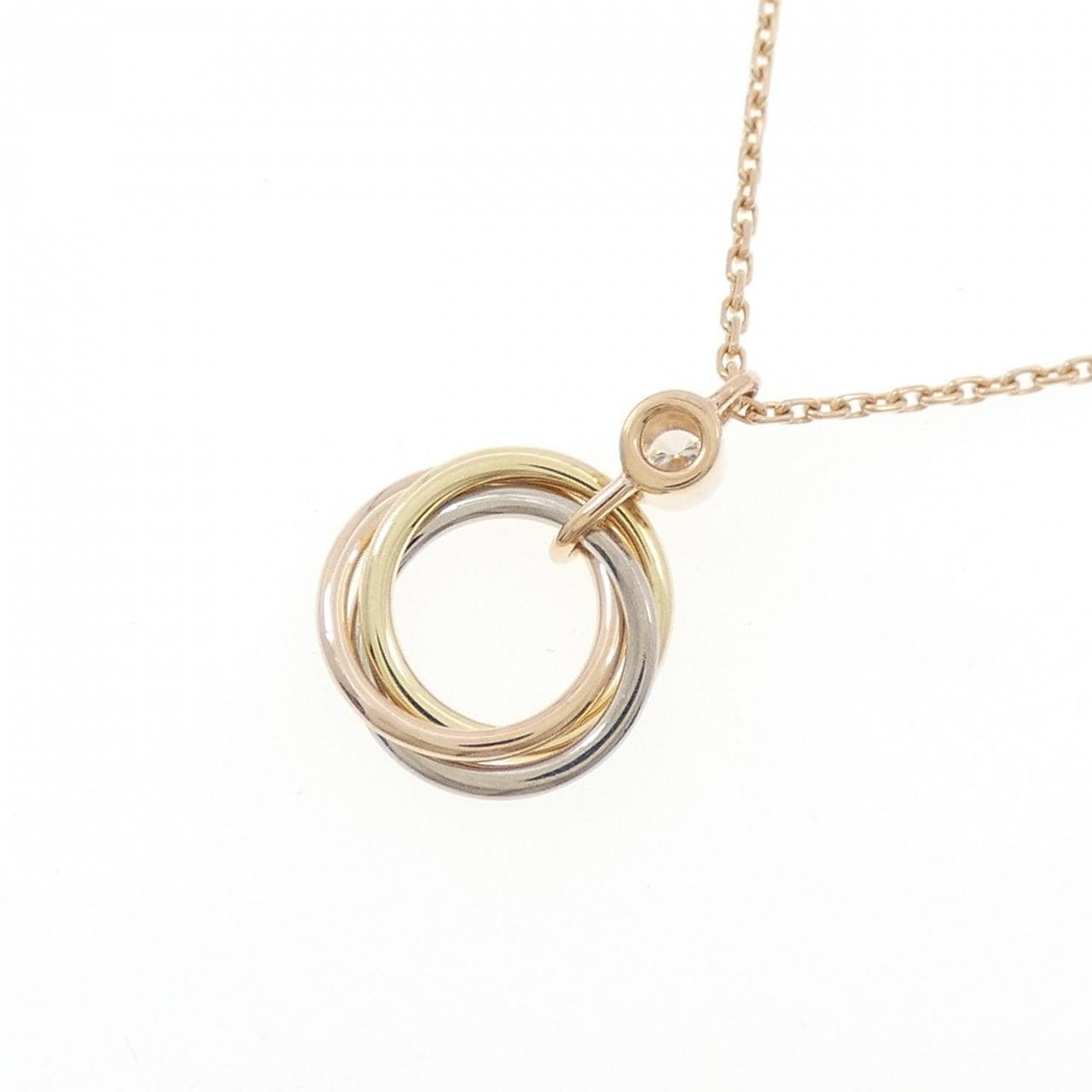 カルティエ トリニティ ネックレス