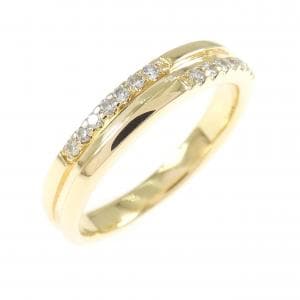 K18YG ダイヤモンド リング 0.11CT