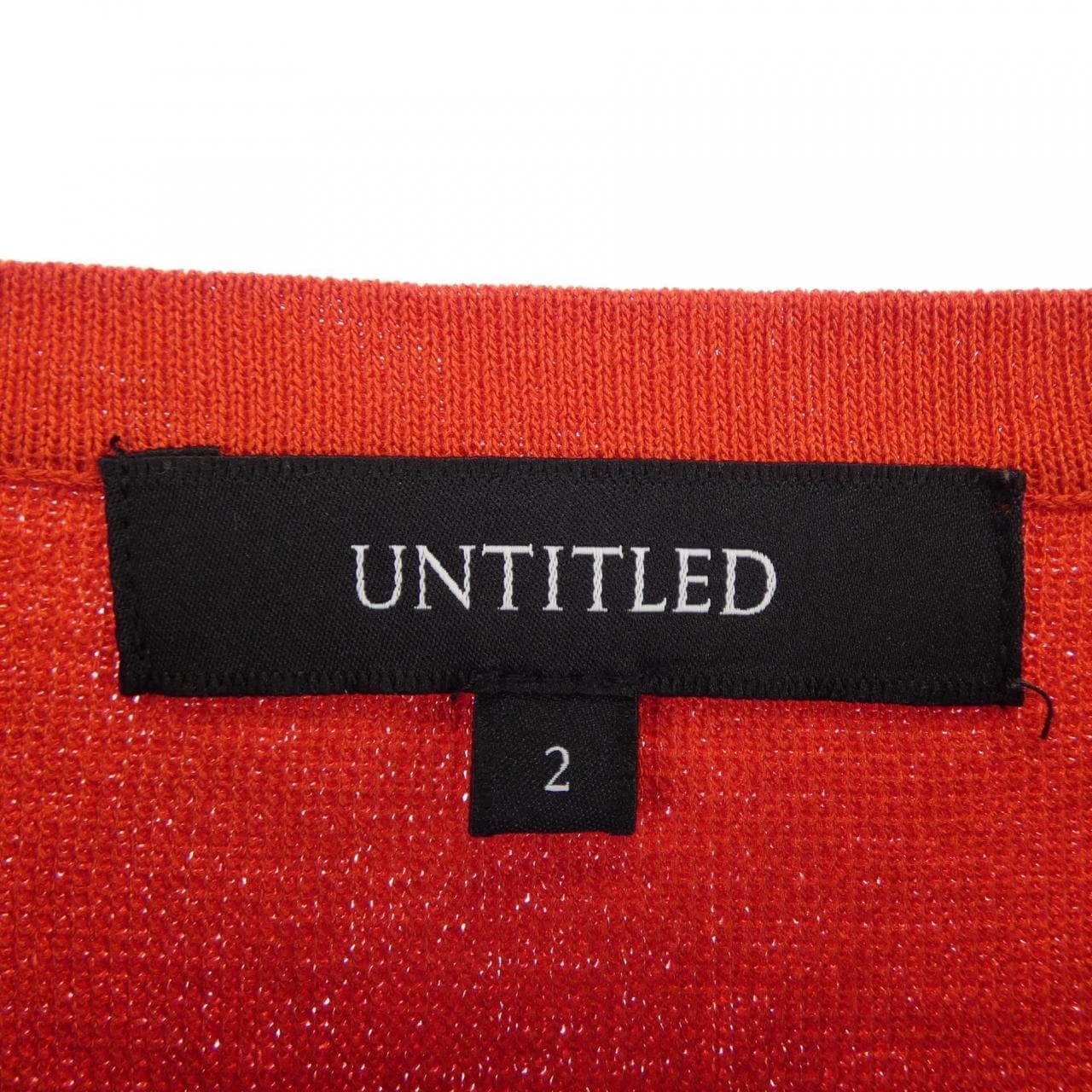 アンタイトル UNTITLED トップス