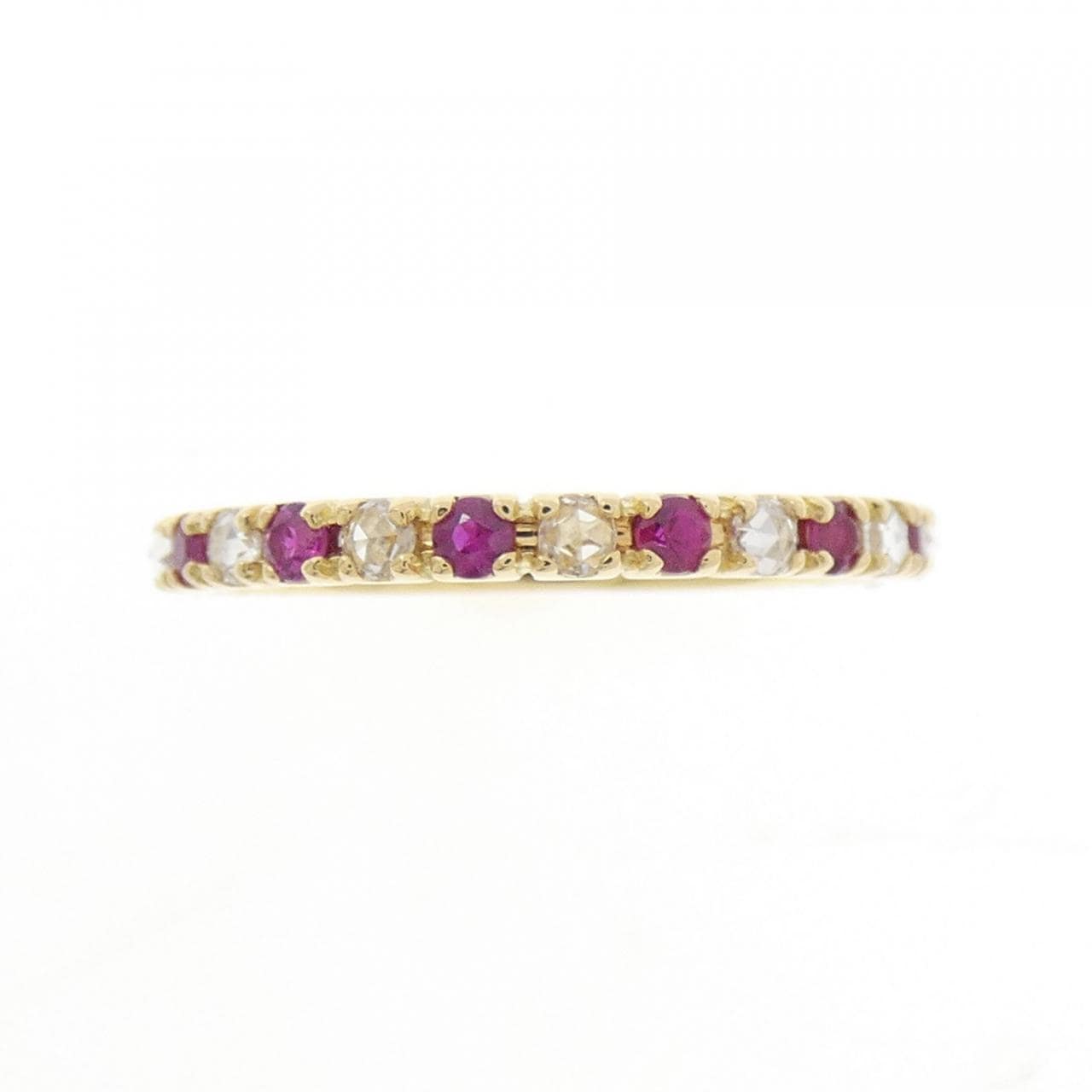 K18YG紅寶石戒指0.28CT