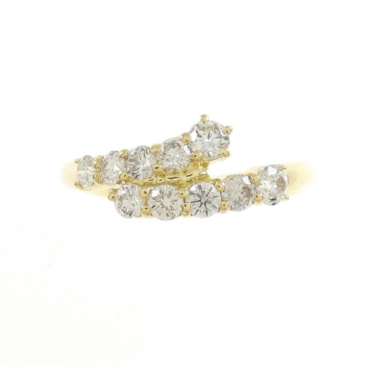 K18YG ダイヤモンド リング 0.50CT