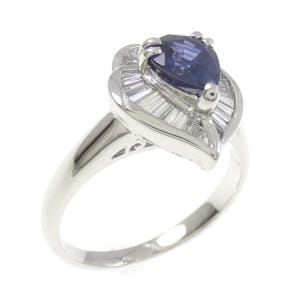 PT900 サファイヤ リング 1.18CT