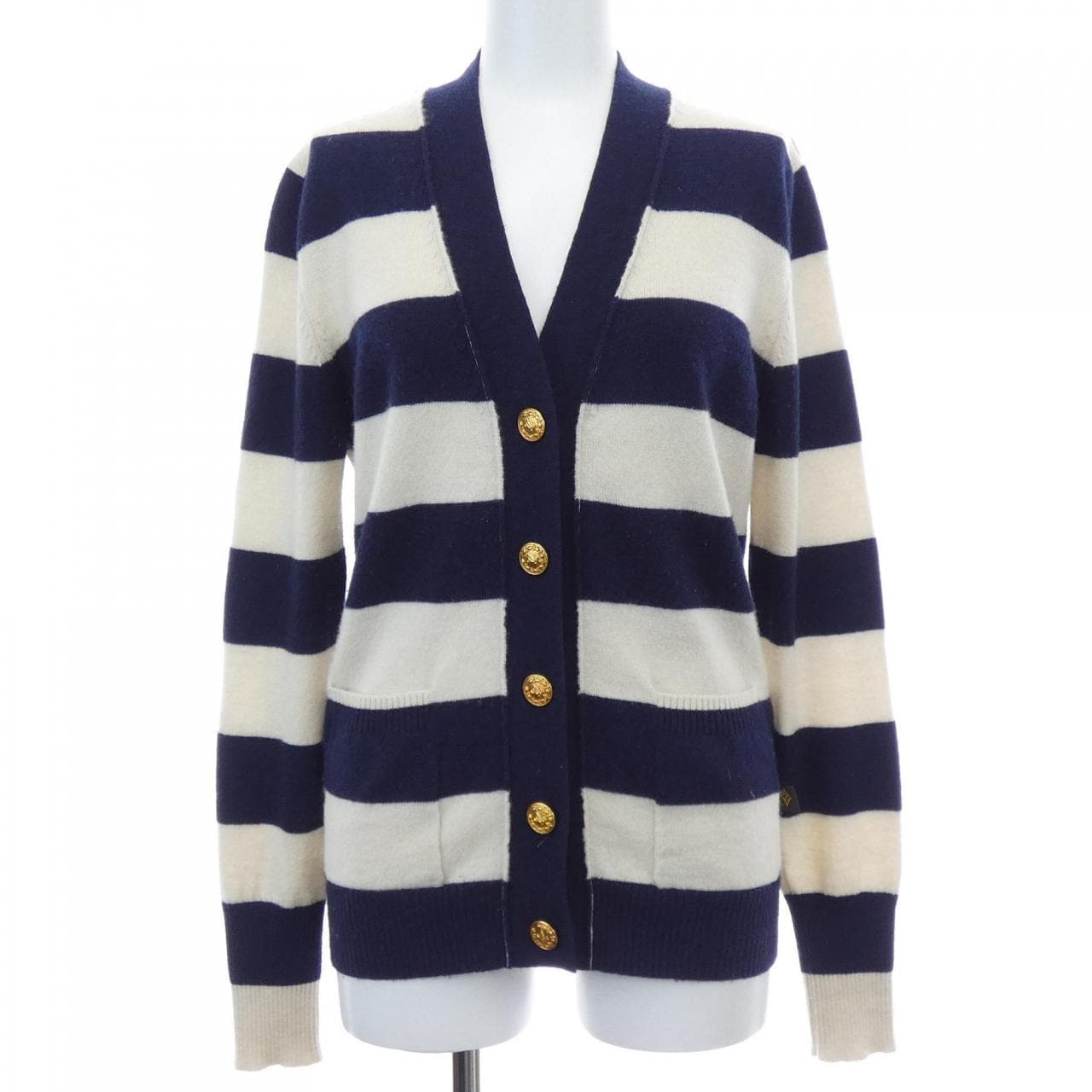 ルイヴィトン LOUIS VUITTON チャンキーストライプカーディガン FPKC02159 カーディガン