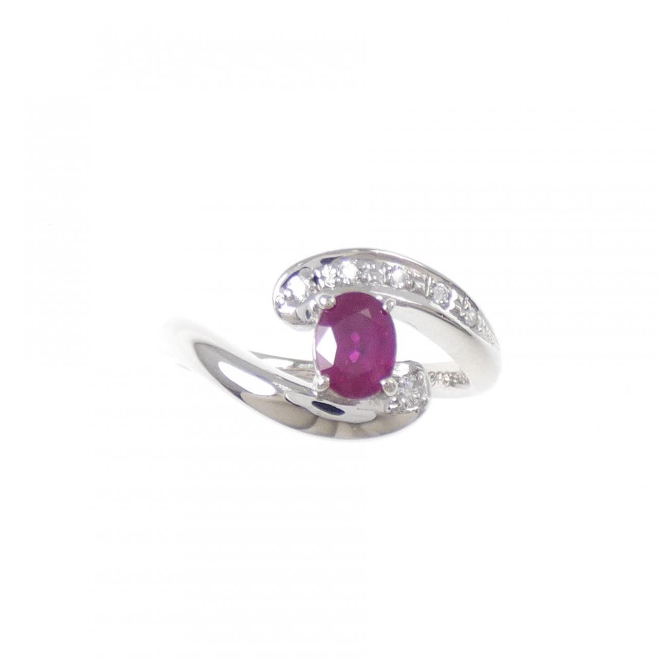 PT900 ルビー リング 0.81CT