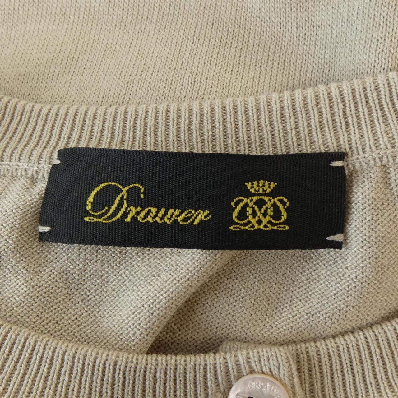ドゥロワー DRAWER 6515-106-0555 カーディガン