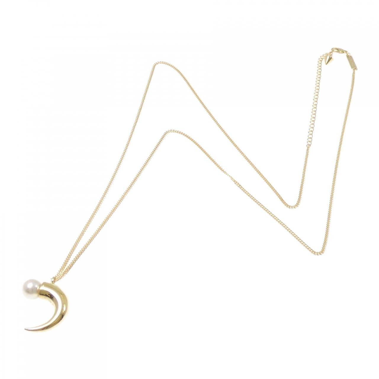 タサキ リファインド リベリオン ホーン ネックレス 8.1mm