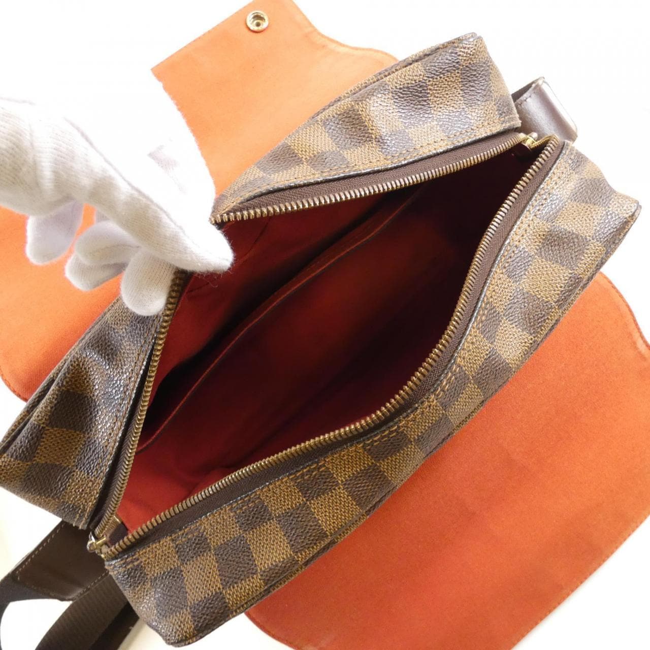LOUIS VUITTON Damier Naviglio N45255 單肩包